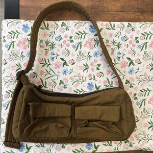 BAGGU Seaweed Cargo Shoulder Bag